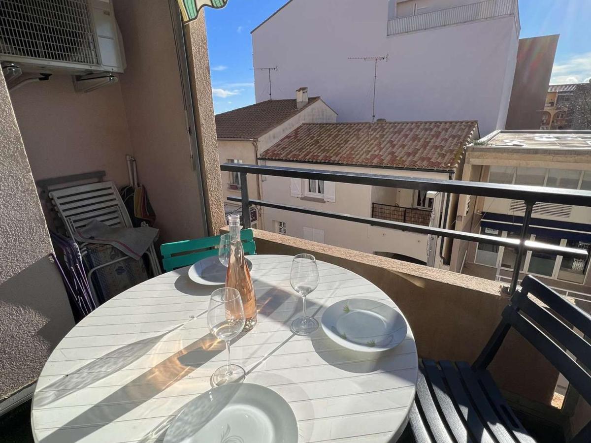 T2 Centre-Ville Avec Climatisation, Proche Plage, 4 Pers - Fr-1-701-28 Valras-Plage Exterior foto